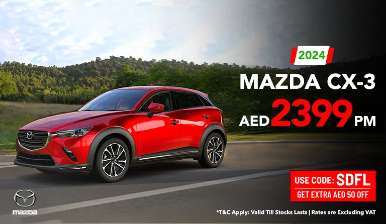 Mazda CX3, UAE Car Rental