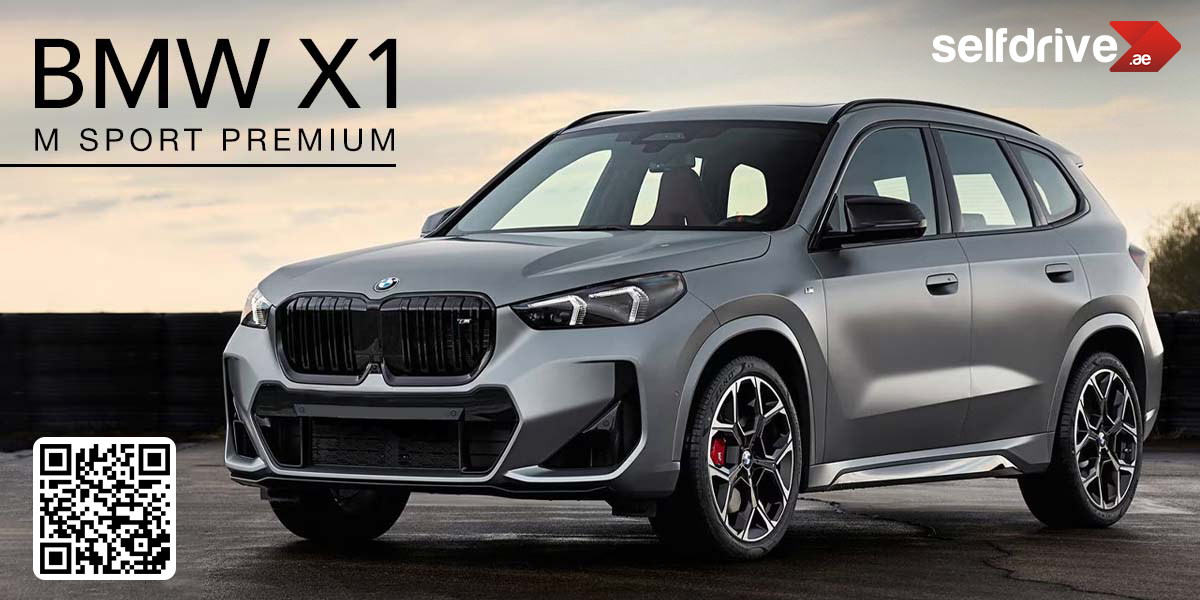 Discover the BMW X1 M Sport at Selfdrive UAE - Starting From Just AED 4899 /Month