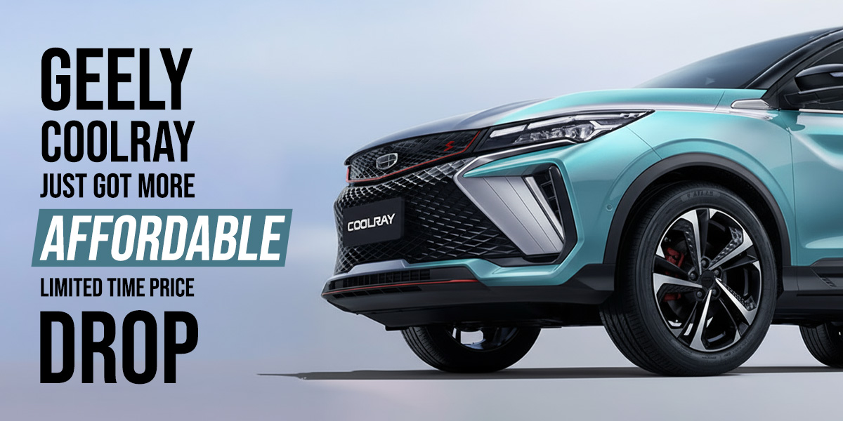 Geely Coolray Price Slash with Selfdrive – Stylish SUV Now Starting at AED 1599/Month