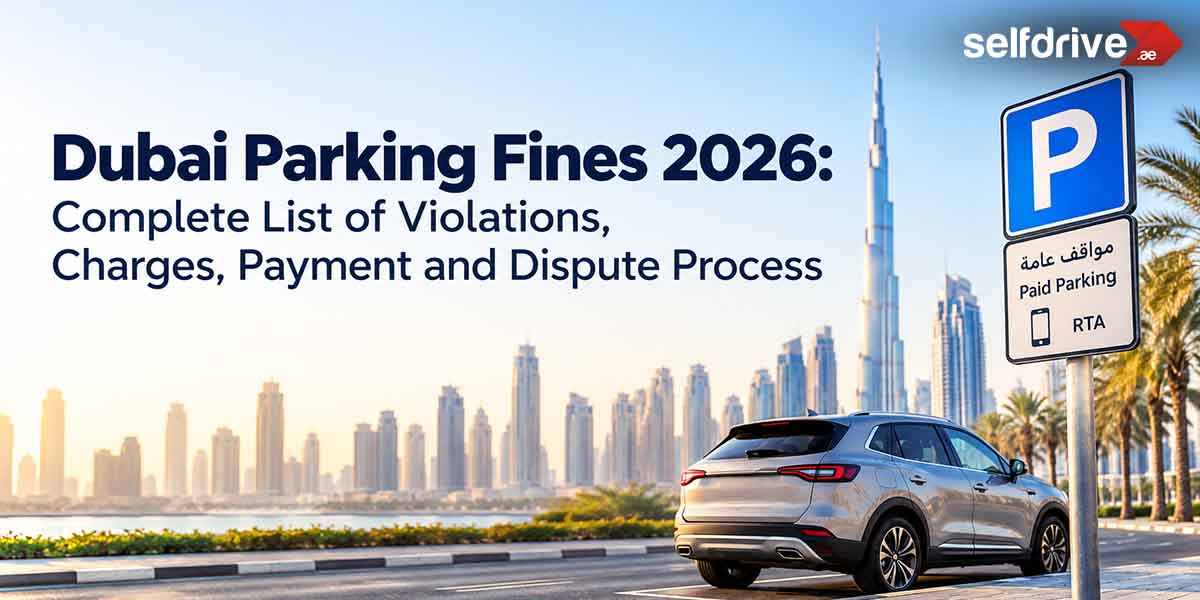 Dubai Parking Fines 2026: Complete List of Violations, Charges, Payment and Dispute Process