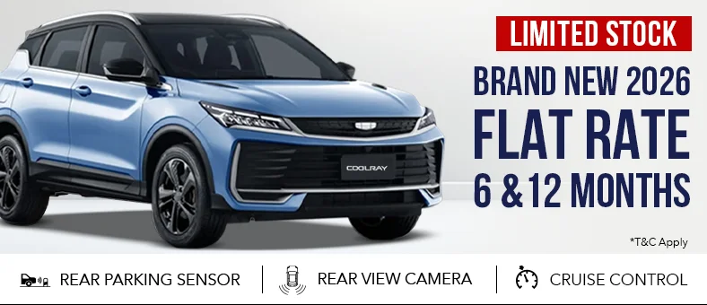 Geely Emgrand 2024 available for monthly car hire in the UAE with Selfdrive