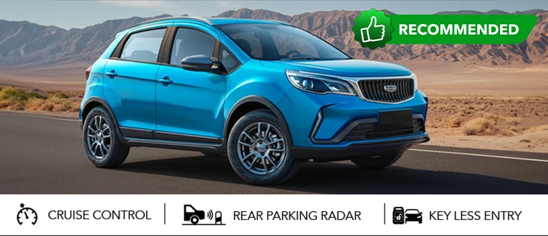 Geely Emgrand 2024 available for monthly car hire in the UAE with Selfdrive